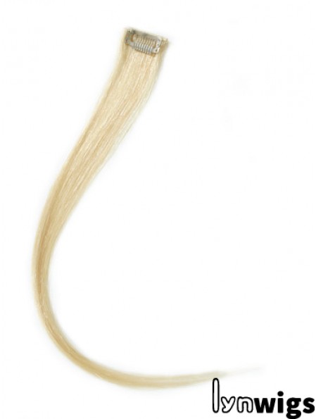 Hairstyles Blonde Straight Remy Human Hair Clip In Hair Extensions