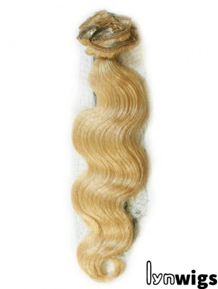 Blonde Wavy Gorgeous Remy Human Hair Tape In Hair Extensions