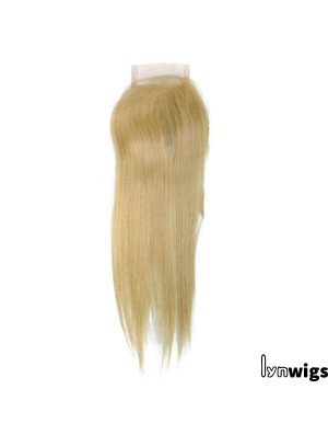 Best Blonde Long Straight Lace Closures