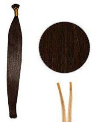 Auburn Straight Stick/I Tip Hair Extensions