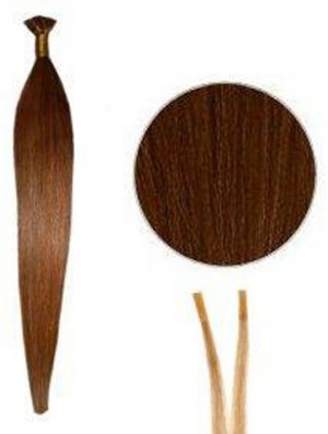 Auburn Straight Stick/I Tip Hair Extensions