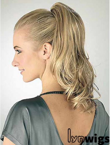 Great Wavy Blonde Ponytails