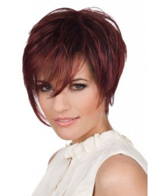 Human Lace Front Wigs UK Boycuts Lace Front Short Length