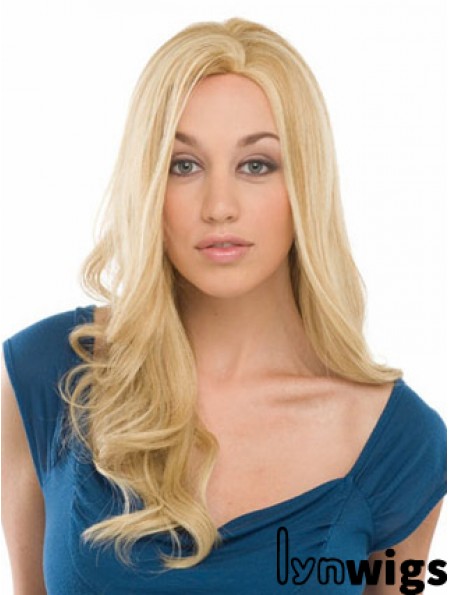 Wavy Layered Capless Blonde Online Long Wigs