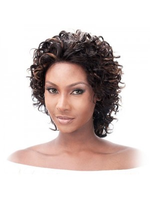 Glueless Lace Front Human Hair Wigs Auburn Color Chin Length