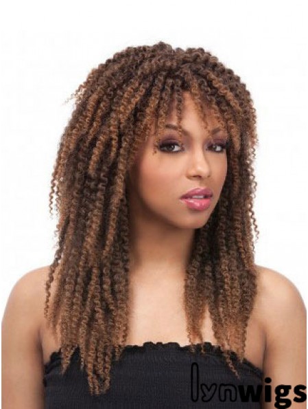 Wigs African American Cheap UK With Capless Kinky Style Layered Cut