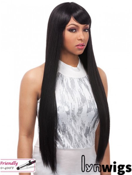 30 inch Black Lace Front Wigs For Black Women