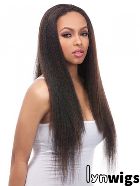 24 inch Black Lace Front Wigs For Black Women