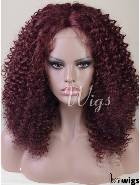 Ideal 14 inch Long Kinky Wigs For Black Women