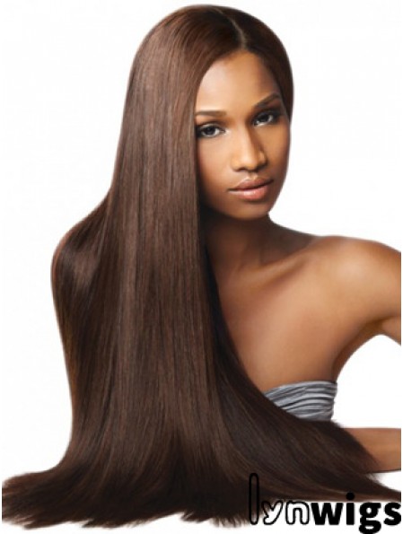 26 inch Brown Lace Front Wigs For Black Women