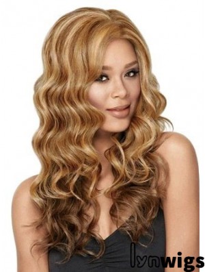 Best Long Wavy 26 inch Synthetic Glueless Lace Front Wigs