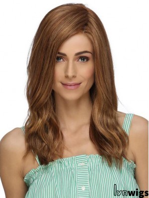 Long Hairstyles Brown Synthetic Without Bangs Lace Front Wigs