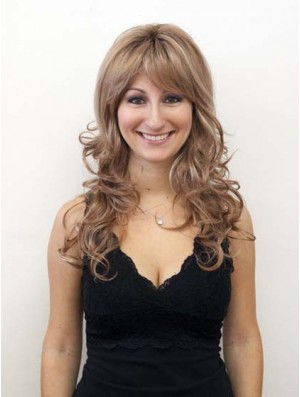 Wavy Layered Long Blonde New Lace Front Wigs