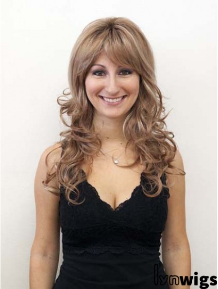 Wavy Layered Long Blonde New Lace Front Wigs