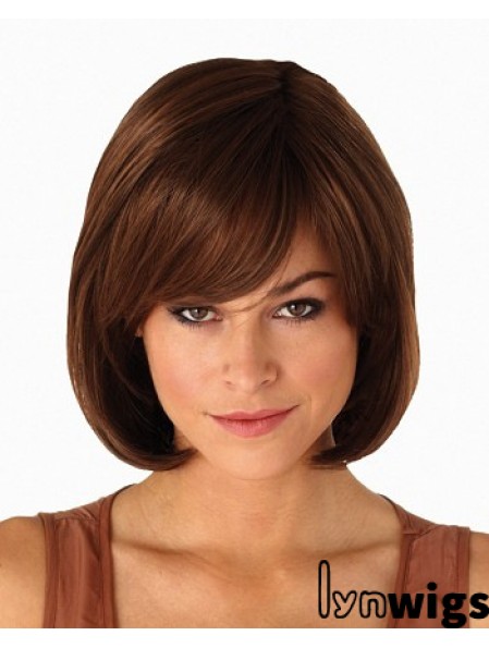 Straight Bobs 11 inch Auburn Best Synthetic Wigs