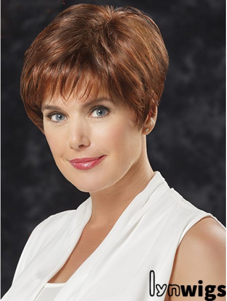 Straight With Bangs 6 inch Fabulous Short Wigs