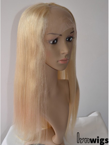 20 inch Lace Front Straight Blonde Gorgeous U Part Wigs