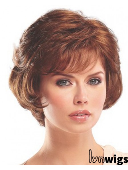 Short Wavy Capless Wigs UK