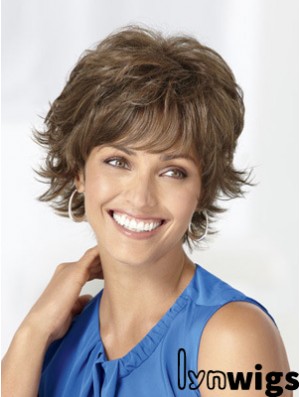 Wavy Brown Perfect Short Classic Wigs