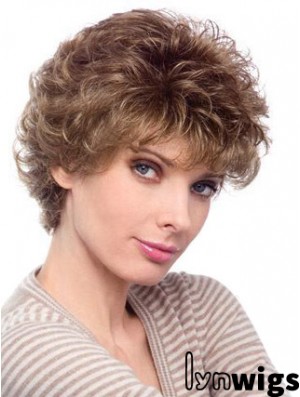 Layered Short Auburn UK Wigs