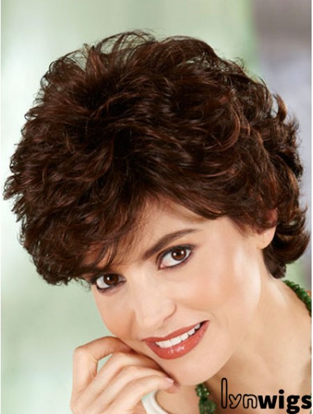 Curly Auburn Exquisite Short Classic Style