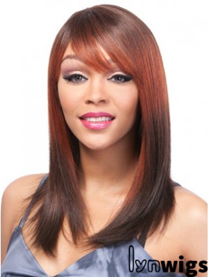 16 inch Ombre/2 Tone Lace Front Wigs For Black Women