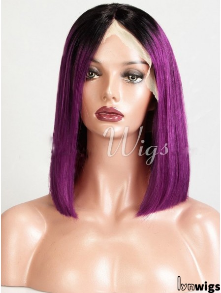 Chin Length Straight Bobs Full Lace 14 inch Amazing Black Women Wigs