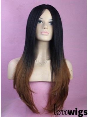 Incredible 26 inch Long Straight Wigs For Black Women