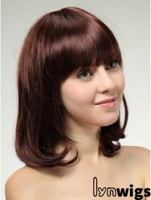 Shoulder Length Straight Capless Wigs Online Store UK