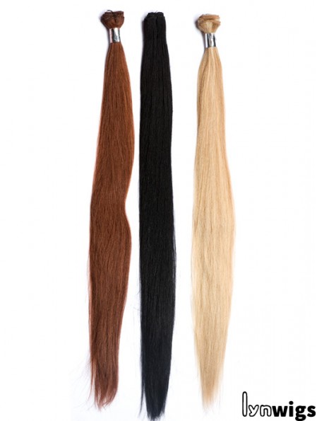 Straight Remy Human Hair Auburn Hairstyles Weft Extensions