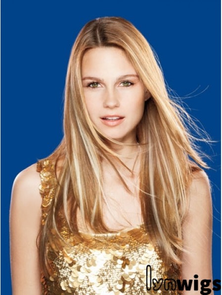 Straight Remy Human Hair Brown Top Weft Extensions