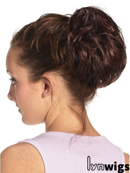 Auburn Hair Bun Pieces