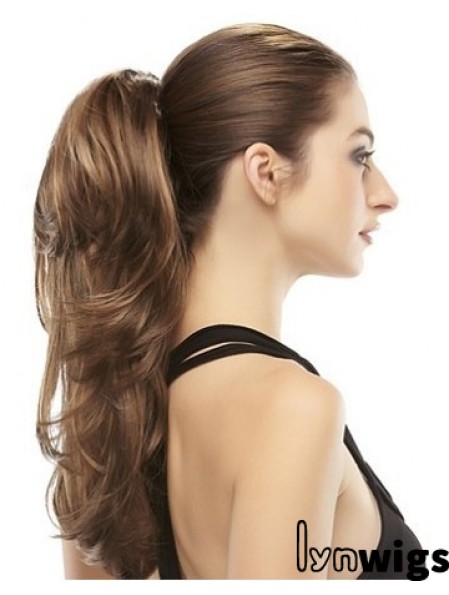 Affordable Wavy Brown Ponytails